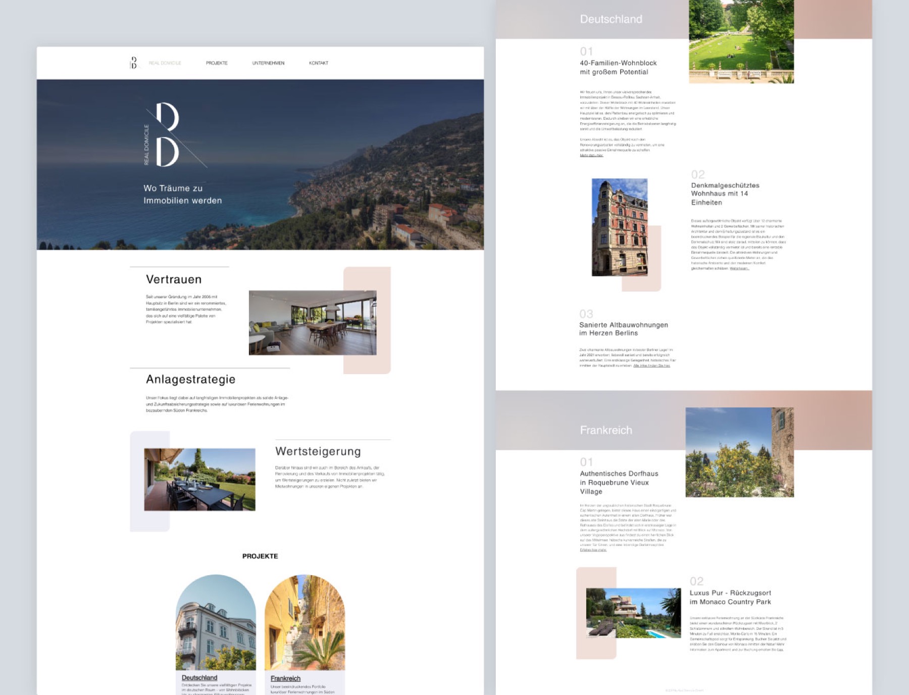 Website Design and Build screen two